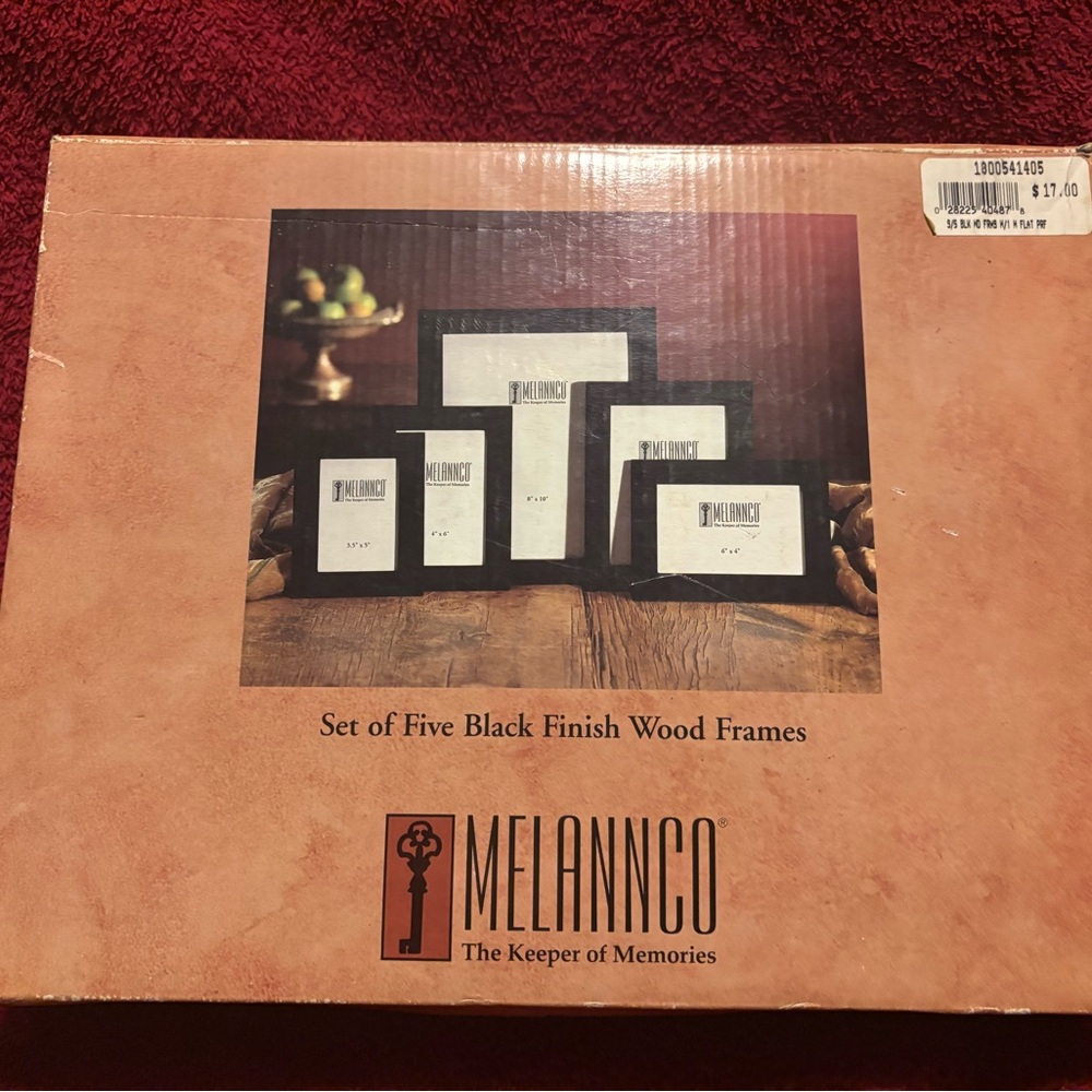 Black Wood Frame Set